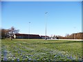 Football pitches and changing rooms on Laburnum Road, Viewpark