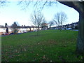 Looking across a green on the Ramsden Estate