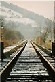SO3373 : Railway near Knighton by John Winder
