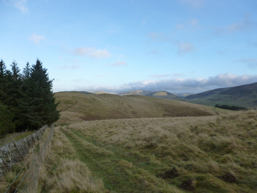 Snaip Hill from the rise to Unthank Hill © Alan O'Dowd :: Geograph ...