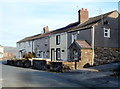 Row of houses near the northern end of Prince Road, Kenfig Hill