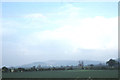 Looking east to the Cleveland Hills from Exelby services on the A19