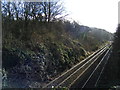 Railway line at Ewenny Cross