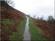 SD2978 : Footpath on Hoad Hill by Graham Robson