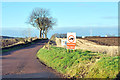 Private road to West Adamston Farm