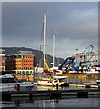 J3474 : Yacht 'Galanta' at Belfast by Rossographer