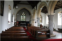 SK9389 : Interior, St Chad's church, Harpswell by J.Hannan-Briggs