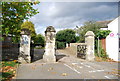 TQ5947 : Tonbridge Cemetery, entrance by N Chadwick