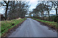 Minor road near Hoodston