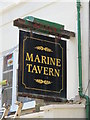 Sign for the Marine Tavern, Broad Street, BN2