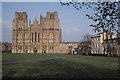 ST5545 : Wells Cathedral, west front by Christopher Hilton