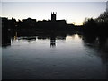 SO8454 : A winter solstice dawn in Worcester by Philip Halling