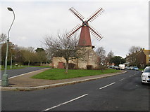 TQ2706 : West Blatchington Windmill by Dave Spicer