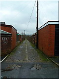 SD9108 : Backstreet between Glen Grove and Rochdale Road, Royton by Alexander P Kapp