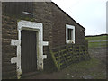 Barn door with 17th Century date stone, Bordley Green Farm