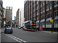 Buses on Chorlton Street, Manchester