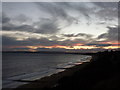 Bournemouth: Christmas dusk over Alum Chine