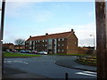 Three-storey flats on Queens Road, Beverley