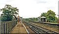 Byfleet & New Haw station, 1986