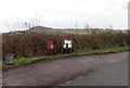 Postbox and parish noticeboard, Stroud Green 