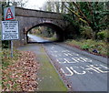 ST1768 : North side of a disused railway bridge near Cosmeston by Jaggery