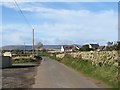 Valley Road at its junction with Ballyveaghmore Road