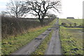 TF0794 : Farm track off Moor Road by J.Hannan-Briggs