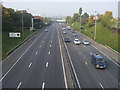 A102 heading to the Blackwall Tunnel