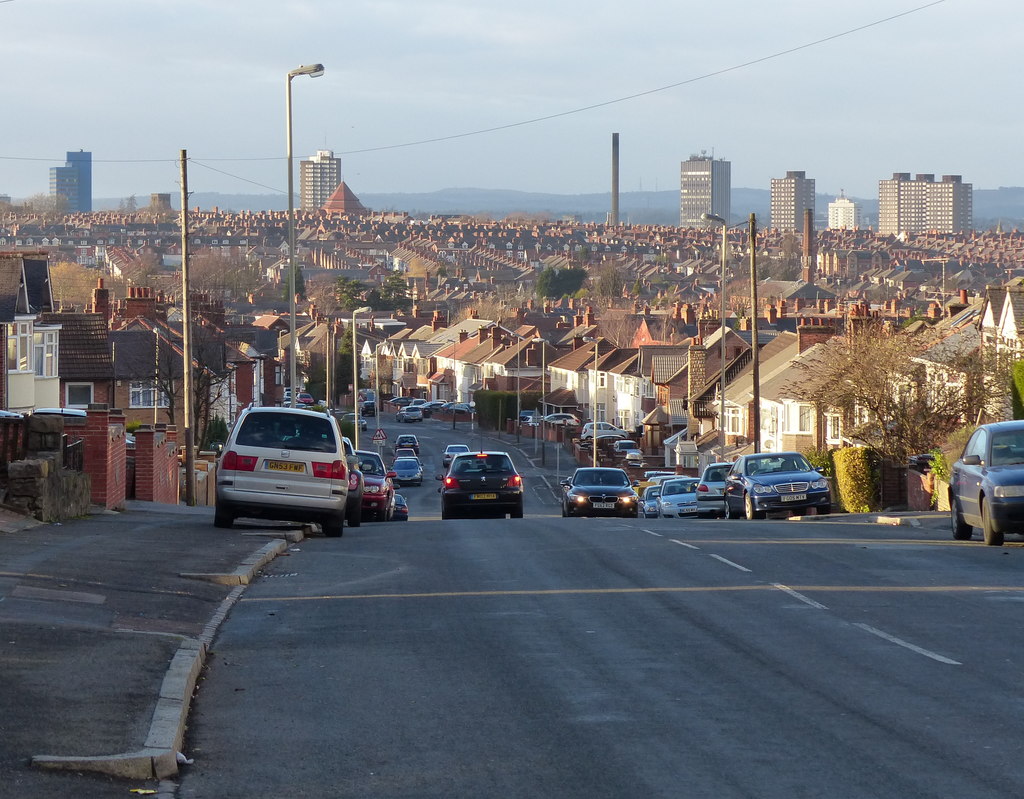 View across Leicester city skyline © Mat Fascione :: Geograph Britain ...