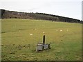 A galvanised trough