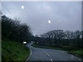 Road junction near Pontfaen