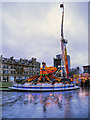 SJ8398 : Cathedral Gardens, Christmas Fair by David Dixon