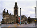 SJ8398 : Manchester Albert Square and Town Hall by David Dixon