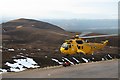 NH9806 : RAF Rescue helicopter by Dorothy Carse