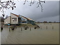 TL1497 : Too much water and no sport - Ferry Meadows Watersports Centre by Richard Humphrey