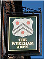 Sign for The Wykeham Arms, Kingsgate Street / Canon Street, SO23