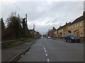 Modern houses in The Street at Latton