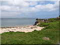 J4382 : The eastern end of the beach at Rockport from the North Down Coastal Path by Eric Jones