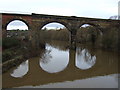 River Tees and railway viaduct, Yarm