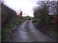 Track to Bank Close Farm