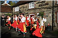 Morris dancing at the Red Lion