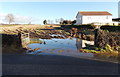 Watery entrance to a field, Alvington