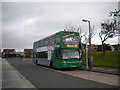 Bus in Stanhome Square, Wolds Estate