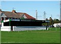 ST6899 : Stand, Station Road, Berkeley Town Football Club by nick macneill