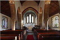 TF1696 : Interior, St Mary's church, Thoresway by J.Hannan-Briggs