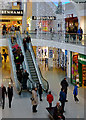 Escalator in Churchill Square Shopping Centre, Brighton