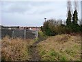 Footpath to Queen Street from former railway line