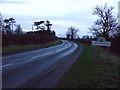 Entering North Yorkshire on the B1264