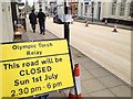 Jury Street to be closed for the Olympic Torch Relay