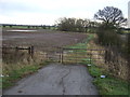 Field entrance off the A66